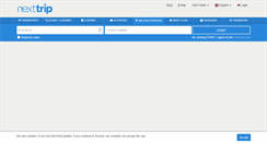 Desktop Screenshot of nexttrip.com